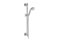 DELTA® 51308 Hand Shower, 3 in Dia 3 Shower Head, 2 gpm Flow Rate, 60 to 82 in L Hose, 1/2 in Female Connection, Polished Chrome, Import