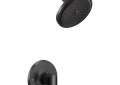 Moen® M-Pact™ M-Core™ UTS3202BL 3-Port Shower Only Trim, 2.5 gpm Shower, Matte Black