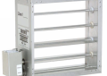 Honeywell ZD10X10/U 10 inch x 10 inch 24 Volt Bottom or Side Mount Parallel Blade Automatic Zone Damper