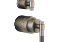 Brizo® HL75P33-NK Two T-Lever Handle Kit, Litze™, For Use With Pressure Balance Valve, Luxe Nickel, Import