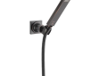 DELTA® 55530-RB Vero® Premium Wall Mount Hand Shower, 1 Shower Head, 2 gpm Flow Rate, 69 in L Hose, 1/2-14 NPSM Connection, Venetian Bronze, Import