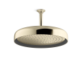 Kohler® 26292-AF Statement® Shower Head, 2.5 gpm Max Flow, Ceiling Mounting, 14 in Head