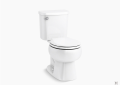 Sterling 402320-0 WHT  Windham(TM)  Two-piece Round-front 1.28 GPF Toilet - White
