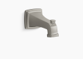 Kohler K-27406-BN Riff(R) Wall-Mount Bath Spout with Diverter - Vibrant Brushed Nickel