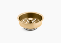 Kohler K-8803-2MB Duostrainer(R) Sink Strainer Basket - Vibrant Brushed Moderne Brass