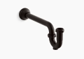 Kohler K-9018-2BZ Adjustable P-trap with Long Tubing Outlet, 1-1/4" x 1-1/4" - Oil-Rubbed Bronze