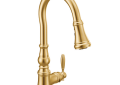 Moen S73004BG Weymouth Kitchen Faucet - Brushed Gold