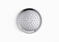 Kohler® 16244-AK-SN Margaux® 1-Function Showerhead With Catalyst® Air-Induction Spray, 2.5 gpm Min, 1 Sprays, Wall Mount, 5-15/16 in Dia x 5-1/4 in H Head