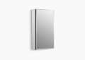 Kohler® CB-CLC1526FS Single Door Medicine Cabinet, 5 in OAL x 15 in OAW x 26 in OAH, Anodized Aluminum