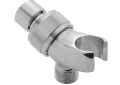 Jaclo® 8023-PN Drop-In Showerarm Mount With Adjustable Angle, For Use With Handshower, 1/2 in Female Inlet x 1/2 in Male Outlet, Brass, Domestic