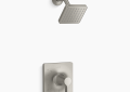 Kohler K-TS28128-4G-BN Venza(R) Rite-Temp(R) Shower Trim Kit, 1.75 GPM - Vibrant Brushed Nickel