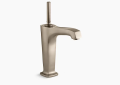 Kohler 16231-4-BV Margaux(R) Tall Single-Hole Bathroom Sink Faucet with 6-3/8" Spout and Lever Handle - Vibrant Brushed Bronze
