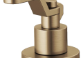 Brizo® HL5334-GL-NM Litze® Industrial Two Lever Handle Kit, For Use With Litze® Models 65335LF-LHP/65335LF-LHP-ECO Widespread Lavatory Faucets, Luxe Gold, Import