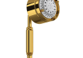 Perrin & Rowe 402HS5ULB Graceline Handshower Hand Set Single-Function, 3-7/8 in Dia Shower Head 5-Function Shower Head, 1.75 gpm Flow Rate, 1/2 in Male Connection, Import