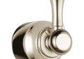 DELTA® H597PN Cassidy™ Lever Handle, For Use With Model T11897-LHP Diverter Trim and Roman Tub Faucet, Metal, Polished Nickel, Import