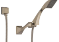 Brizo® 85830-BN Virage® Hand Shower, 1 Shower Head, 2 gpm Flow Rate, 60 to 82 in L Hose, 1/2-14 NPSM Connection, Brushed Nickel, Import
