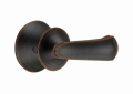 DELTA® H798RB Cassidy French Curve Handle, For Use With Model 4797-FL-LHP Traditional Floor Mount Tub Filler Trim, Metal, Venetian Bronze, Import