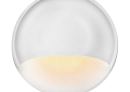 Hinkley® 15232MW Nuvi Contemporary Deck Sconce, Integrated LED Lamp, 12 V, Matte White Housing