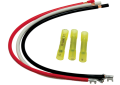 Ruud 455058 10 inch Compressor Lead Set with 1/4 inch Flag Terminals and Butt Connects for 10 Gauge Wire