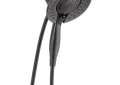 DELTA® 58569-RB-PK In2ition® 2-in-1 Shower, 5 Shower Head, 2 gpm Flow Rate, 82 in L Hose, Venetian Bronze, Import