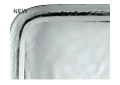 Kohler® 2773-B11 Inia® Wading Pool® Bathroom Vessel Sink, Rectangular Shape, 20-5/8 in W x 14-15/16 in D x 4-11/16 in H, Above-Counter/Wall Mount, Glass, Ice