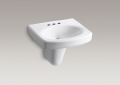 Kohler 2035-4-0 Wall-Mount Lavatory, 4" Centers