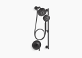 Kohler K-22181-BL Purist Showering Kit - Matte Black