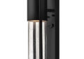 Hinkley® 1326BK-LL SHELTER Contemporary Lantern, 50 W, GU10 Lamp Base LED Lamp, 500 Lumens