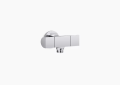 Kohler K-98355-CP Exhale(R) Wall-Mount Handshower Holder with Supply Elbow and Volume Control - Polished Chrome