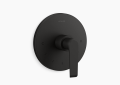Kohler K-T97022-4-BL Avid(R) MasterShower(R) Temperature Control Valve Trim - Matte Black