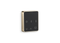 Kohler® 32312-AF K-32312 Invigoration Steam Controller, Adjustable Panel, 90 to 125 deg F Range, Vibrant French Gold, For Use With Invigoration Series 5 to 30 kW Steam Generators, Import