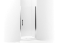 Sterling® 5699-36S-G05 5600 Headerless Swinging Pivot Shower Door, Tempered Glass, Frameless Silver Frame, 34-1/2 to 36 in Opening Width, 5/16 in THK Glass