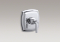 Kohler T16235-4-CP Rite-Temp(R) Pressure-Balancing Valve Faucet Trim, Lever Handle