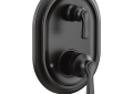 Moen® M-Pact™ UTS9211BL Transfer Valve Trim With Integrated Diverter, Matte Black