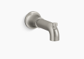 Kohler K-27422-BN Tone(TM) Wall-Mount Bath Spout with Diverter - Vibrant Brushed Nickel