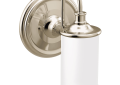 Moen® YB6461NL Belfield™ 1-Globe Bath Light, (1) Lamp, 110 V, Polished Nickel Housing