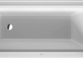Duravit Architec Bathtub with Panel Height 19 1/4" Model-No. 700356