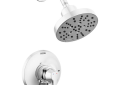 DELTA® T17272-PR Monitor® 17 Series Shower Trim With H2Okinetic® Technology, 6.2 gpm Valve, 1.75 gpm Shower, Lumicoat™ Polished Chrome