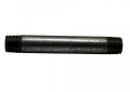Jones Stephens 3/8 Black Malleable Nipple Assortment - Close to 6 inches