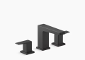 Kohler K-23255-4-BL Honesty(R) Widespread Bathroom Sink Faucet - Matte Black