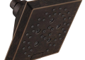DELTA® 52664-RB Universal Angular Modern Raincan Shower Head, 1.75 gpm Max Flow, 5 Sprays, 5-13/16 in L x 5-13/16 in W x 3-15/16 in H Head, Import