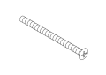 Kohler K-1047054 8-32 X 2.500 Flat Head Screw