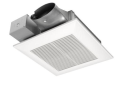 Panasonic WhisperValue® DC™ FV-0510VSC1 Ventilation Fan With ECM Motor, L-Shaped Mounting Bracket, Condensation Sensor, 50/70/80/100/110 cfm Flow Rate, 4 in Dia Duct, 4.5/8.5/12.4 W Power Rating, 120 VAC, 0.08/0.13/0.18 A, Import