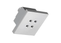 DELTA® RP51032 1-Setting Shower Head, 1.5 gpm Min, 1 Sprays, Wall Mount, 4-1/16 in Head, Domestic