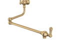 ROHL U.4799LS-SEG-2 Wall Mount Swing Arm Pot Filler - Satin English Gold