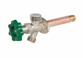 Prier® P-164D16 Diamond P-164 Freezeless Wall Hydrant, 1/2 in Nominal, MNPT x C End Style, 90 deg Quarter Turn Wall Opening, Domestic