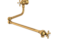 ROHL U.4798X-EG-2 Wall Mount Swing Arm Pot Filler - English Gold