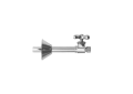 Brasstech 417X-10B Straight Valve Kit, 1/2" Sweat - Oil Rubbed Bronze