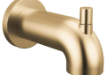 DELTA® RP73371CZ Trinsic® Pull-Up Diverter Tub Spout, Plastic, Brilliance® Champagne Bronze, Import