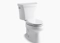 Kohler K-3988-0 Wellworth Two-Piece Elongated Toilet - White